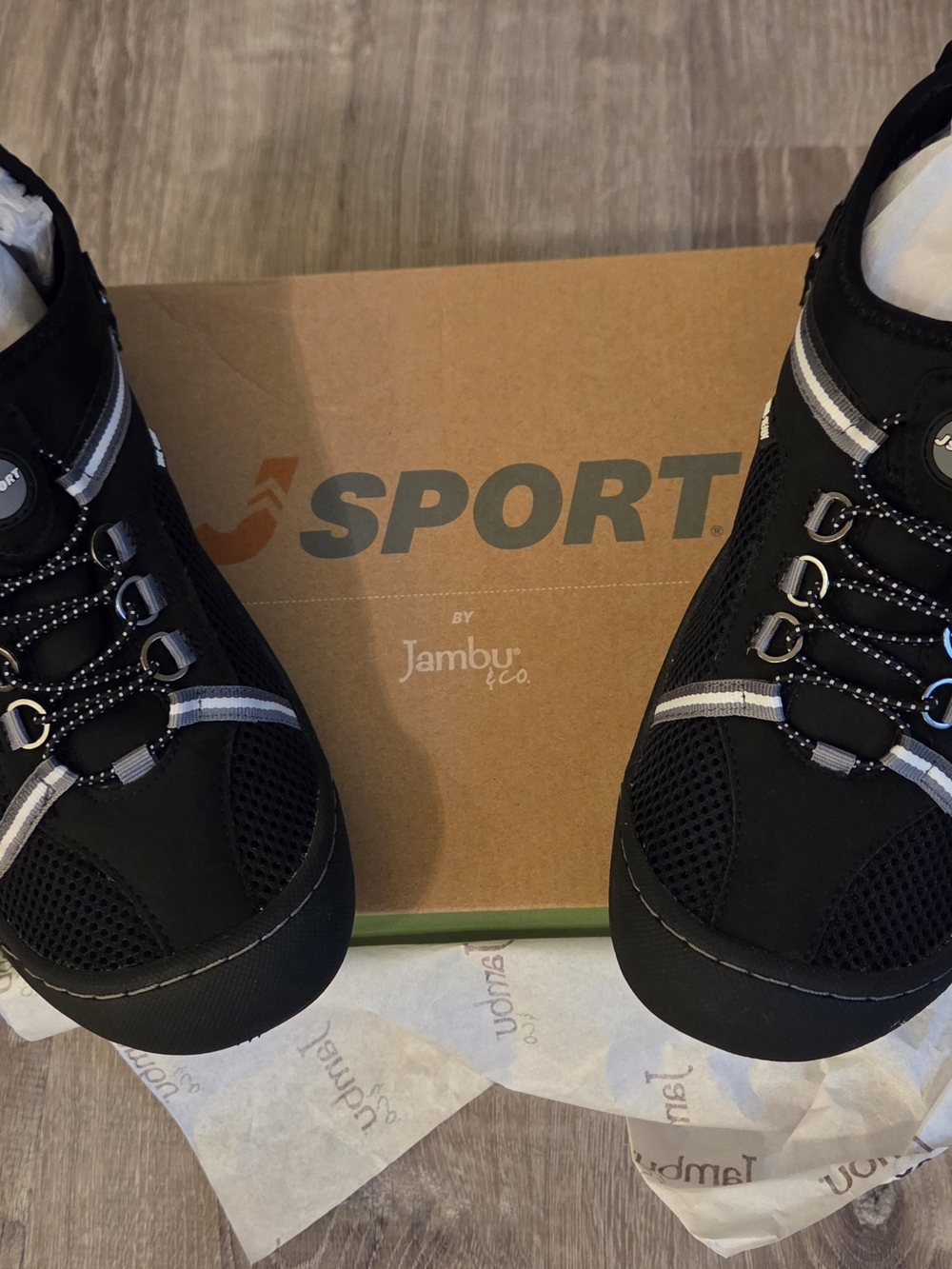 Jambu J-Sport Black Tahoe Shoes